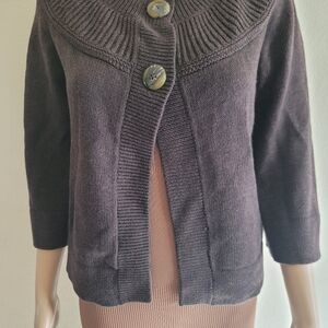 Banana Republic Chocolate Brown Knit Sweater